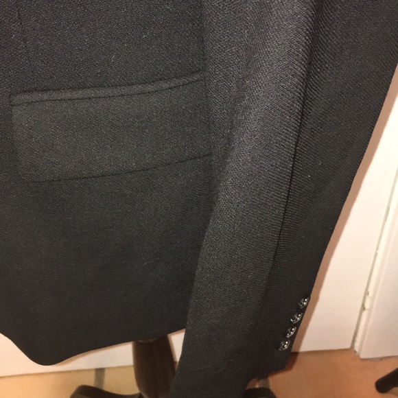 BLACK J CREW JACKET,SIZE 6, VERY NICE, 100%WOOL - Picture 3 of 7